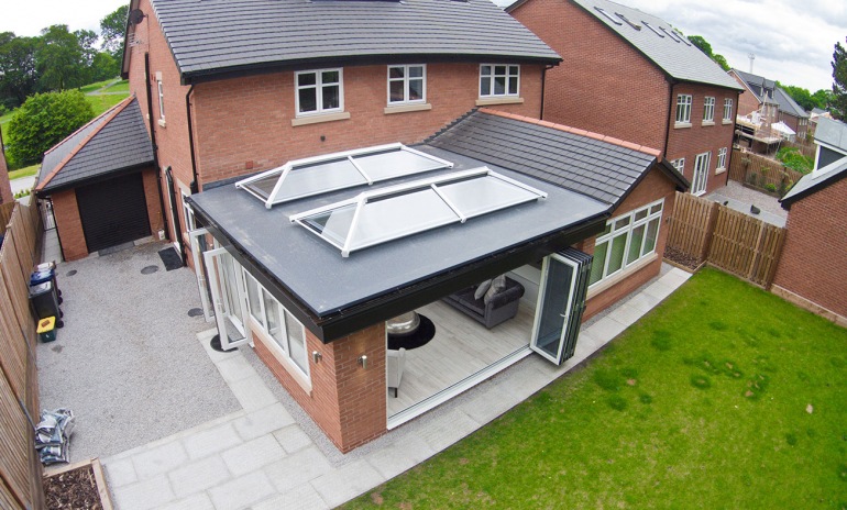 Skylight solutions for single storey extensions
