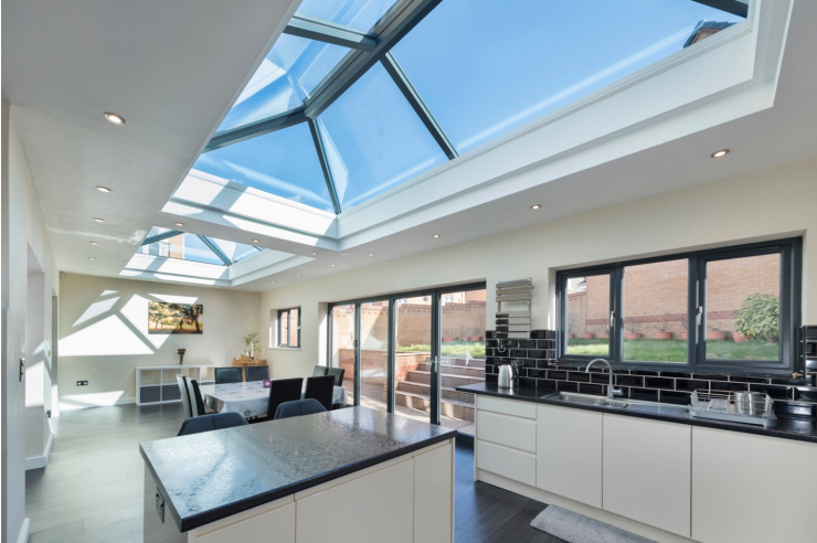 Add daylight into your room with Lantern Roofs