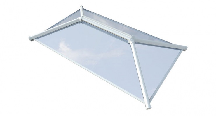 UltraSky 1m x 3m Black Aluminium Roof Lantern Clear Glass order online